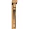 Ekena Millwork Merced Block Rough Sawn Bracket w/ Offset Brace, Western Red Cedar, 4"W x 24"D x 24"H BKT0402X24X24MRC05RWR - alternate 4